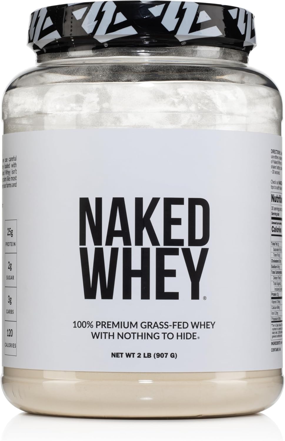 Naked Whey grass-fed whey protein powder